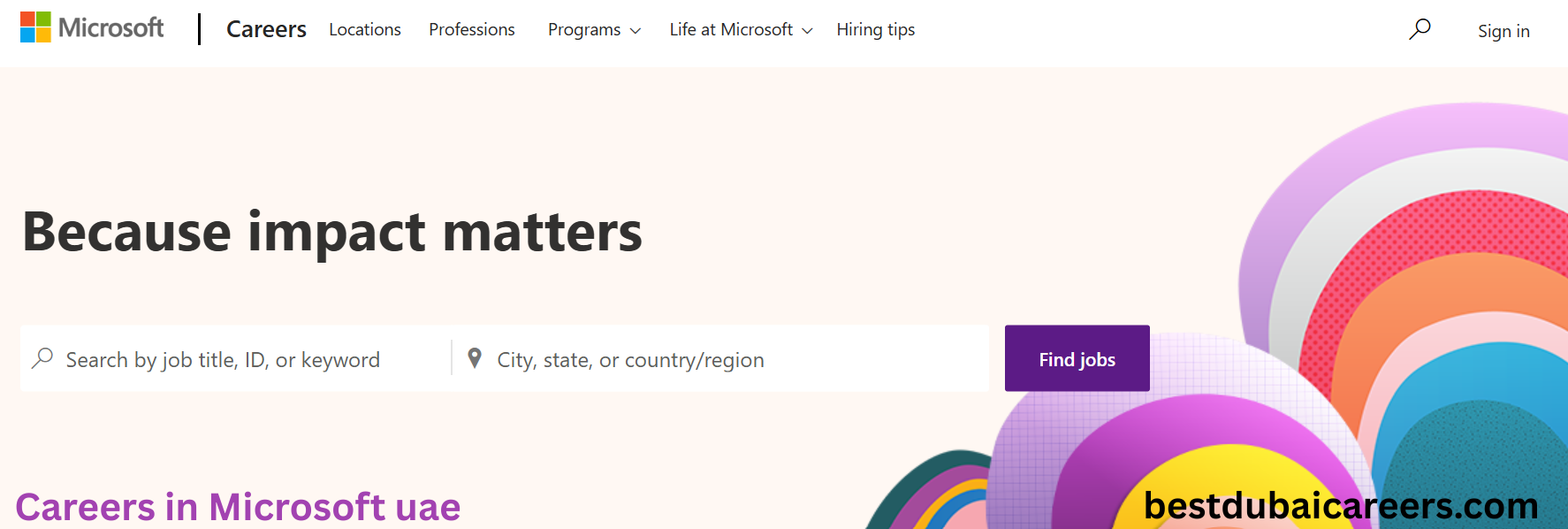 Microsoft IT Jobs in Dubai